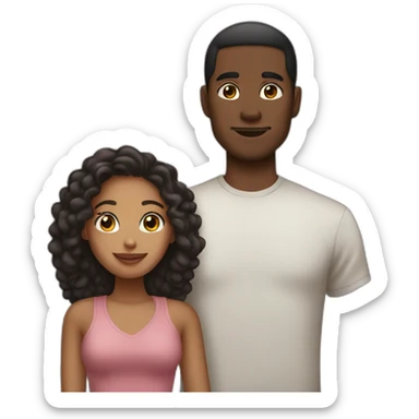 interacial couple sticker