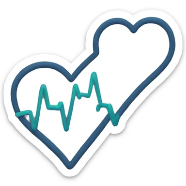 heartbeat sticker