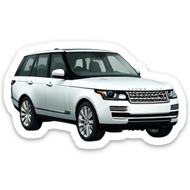 Range rover sticker
