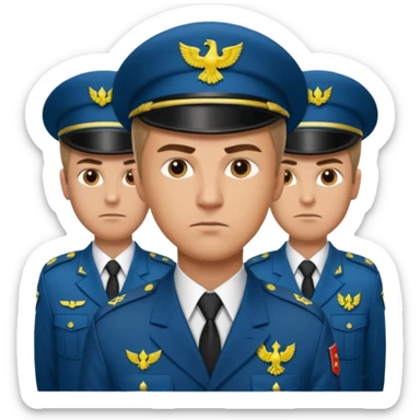 Ukrainian intelligance agency warrior man company group team one sticker