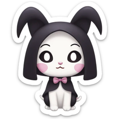 Kuromi-Sanrio sticker
