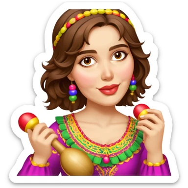 Maraca Player sticker