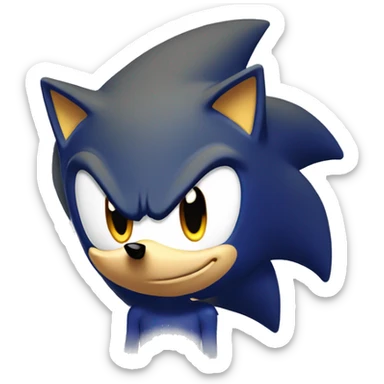 Sonic with shadow sticker