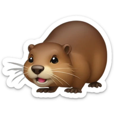 beaver sticker