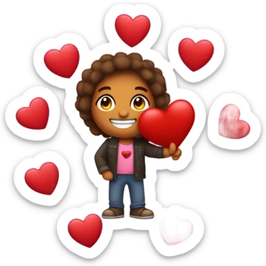 Will you be my valentine? sticker