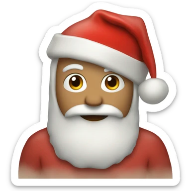 Corazón de navidad  sticker