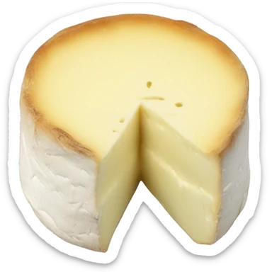 A single Camembert sticker
