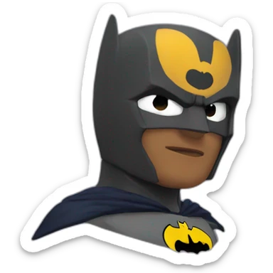 Robin and Batman sticker