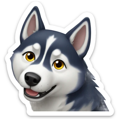 husky sticker