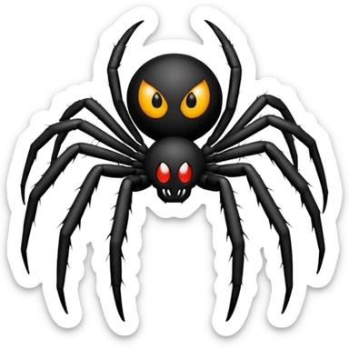 Spider vector samll sticker