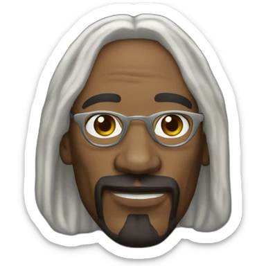 Snoop dog rappeur sticker