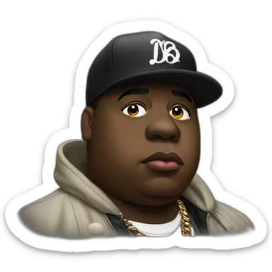 Notorious B.I.G. sticker