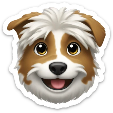 A smiling Aussie sticker
