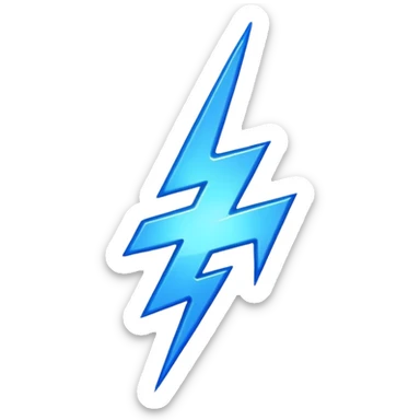 Lightning Icon ⚡ sticker