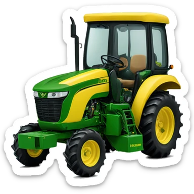 John Deere tractor sticker