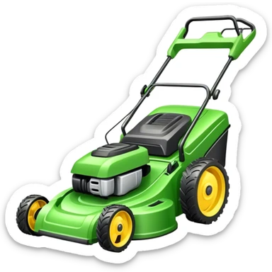 Tondeuse à gazon sticker