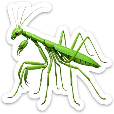 Preying Mantis sticker