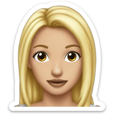 Homeless Brittany Spears sticker