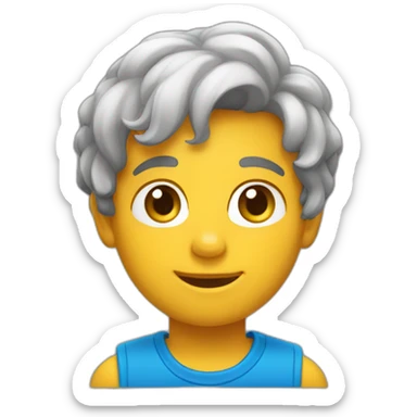 Un garçon brazilien sticker