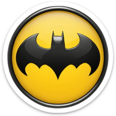 Batman Logo emoji sticker