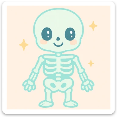 human anatomy subject of school of medicine sticker