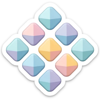 backend service with pastel color sticker