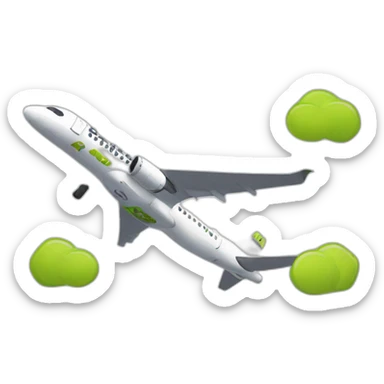 Airbaltic Airbus A220 sticker