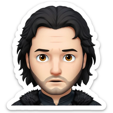 Jon Snow sticker