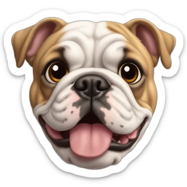 Francés bulldog francés sticker