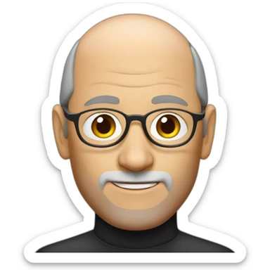 Memoji of Steve Jobs sticker