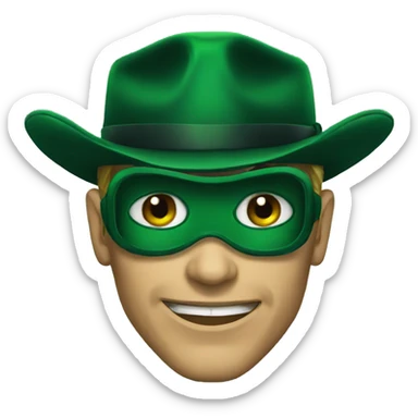 green hornet sticker