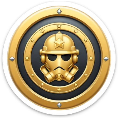 squad leader badge sticker