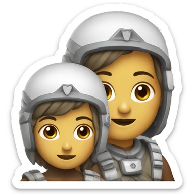 Athéna avec son casque et sa chouette  sticker