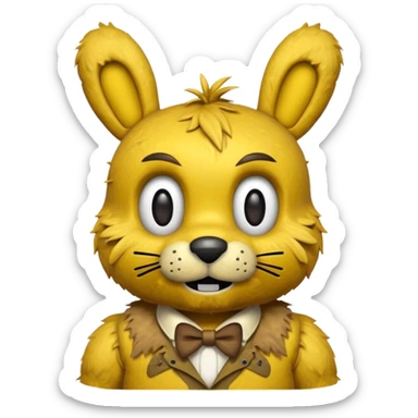 Fnaf springbonnie  sticker