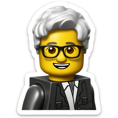 lego brick sticker