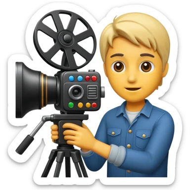 Filmmaking sticker