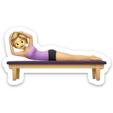 Pilates sticker