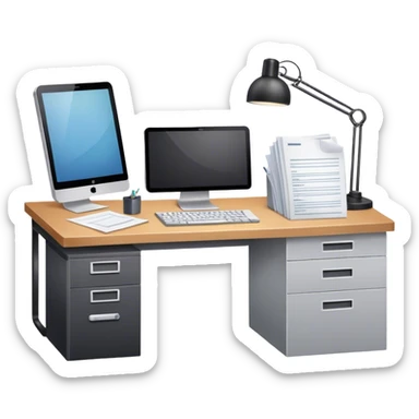 office desk sticker