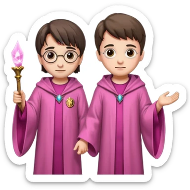 harry potter + stranger things sticker
