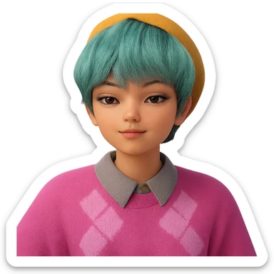 Extract the character from the image and place it on a transparent background, keeping the original style and appearance. sticker