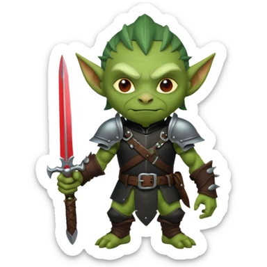 Goblin Assasin  sticker