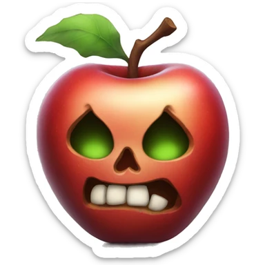 Poison apple  sticker
