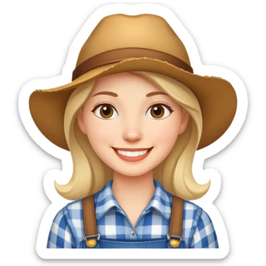 Country girl sticker
