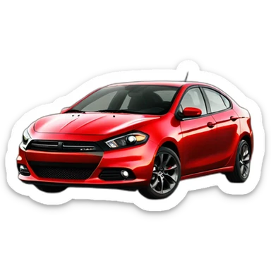 Dodge dart 2015 srt in iraq sticker