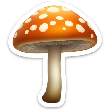 magic mushroom sticker