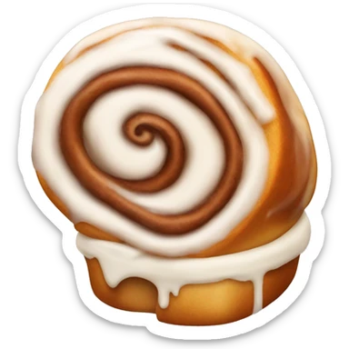 Cinnamon roll sticker