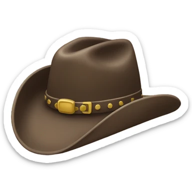 cowboy hat sticker