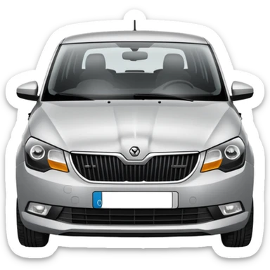 skoda fabia car sticker