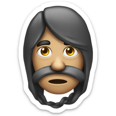 Triste por anillo sticker