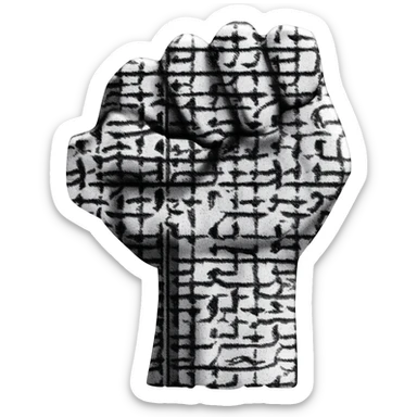 Keffiyeh resistance emoji w sticker